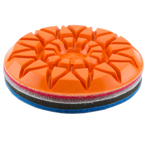 Diamond Pad on Riser