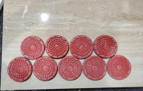 3 Inch G Floor 1500 Grit Set of 9 Diamonds Close Out Sale - Lot #8