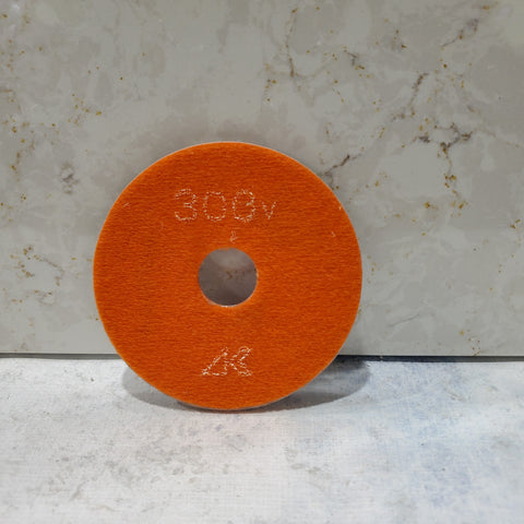Lot #207 Alpha Vitrified Fab Pad 300 Grit 95% Life Left