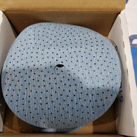 Lot #283 Norton Dry Ice Multi-Hole SC Disc 600 Grit Box of 50 NEW