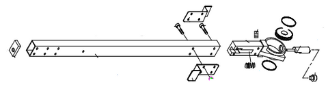 Klindex Upper Handle Repair Kit