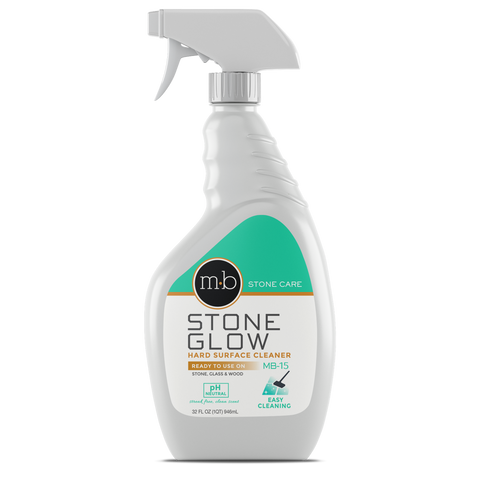 MB-15 Stone Glow Hard Surface Cleaner - Ready to Use Quart or Gallon Size