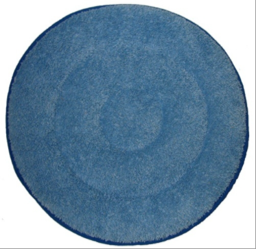 Blue Microfiber Carpet Bonnet