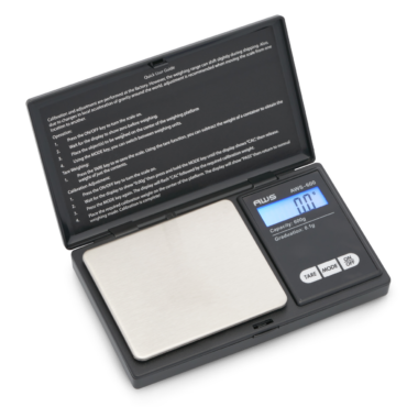 AWS digital scale - the ideal tool for precise grout color sealant mixing