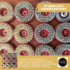 HT Snail Lock Diamond Brushes