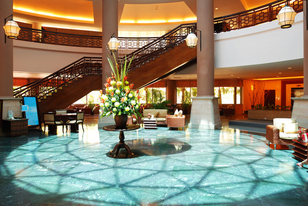 Polished Stone Floor