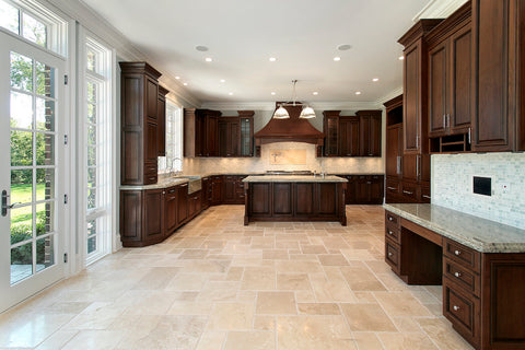 Natural-cleft finished stone floors - MB Stone Pro