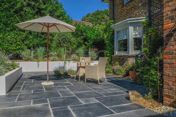 Stone floor restoration and sealer