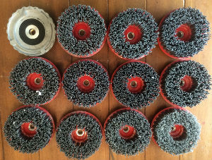 HT Snail Lock Antique SC Brushes