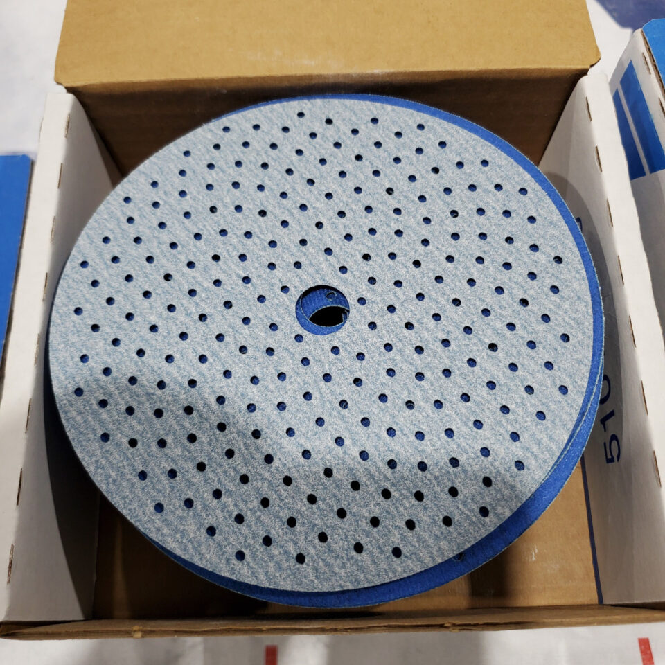 Lot #282 Norton Dry Ice Multi-Hole SC Disc 400 Grit Box of 50 NEW