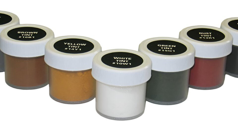 1 oz Powdered Tint Kit for Epoxies - 7 Colors