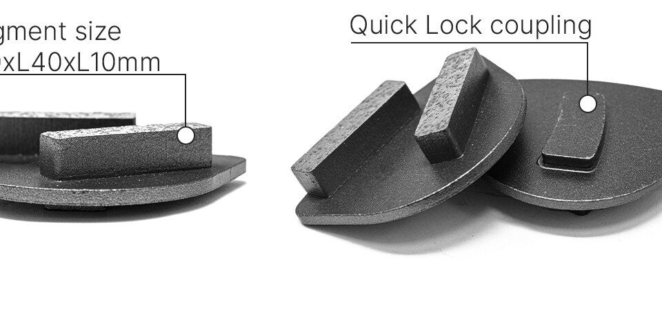 Hyper Grinder 4-Inch 4-Segment Diamond Discs – High-Performance Concrete Grinding Tools