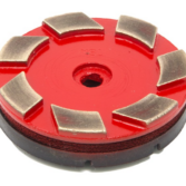 4 Inch 7 Segment Metalbond Diamond Disc Mikea HG MM Series