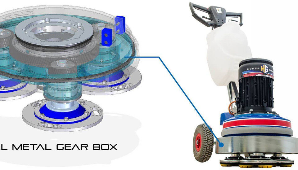 Mikea HG Hyper Grinder Hyperlevi 500 floor machine