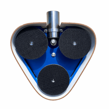 Stone Ray 3-Head Surface Grinding and Polishing Attachment