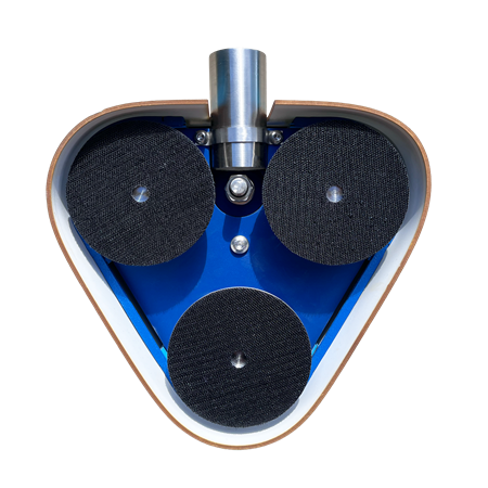 Stone Ray 3-Head Surface Grinding and Polishing Attachment