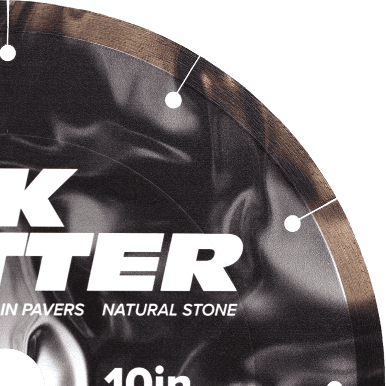 Dark Matter tile blade segments