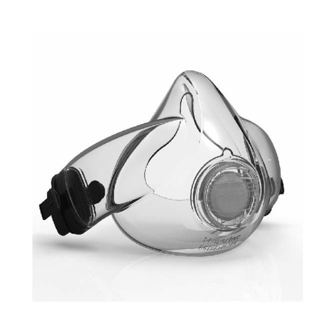 CleanSpace™ CST Half Mask with non-fabric harness - medium