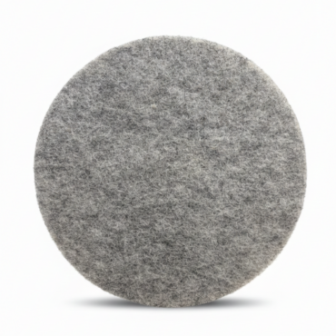 Light, less aggressive hog hair pad